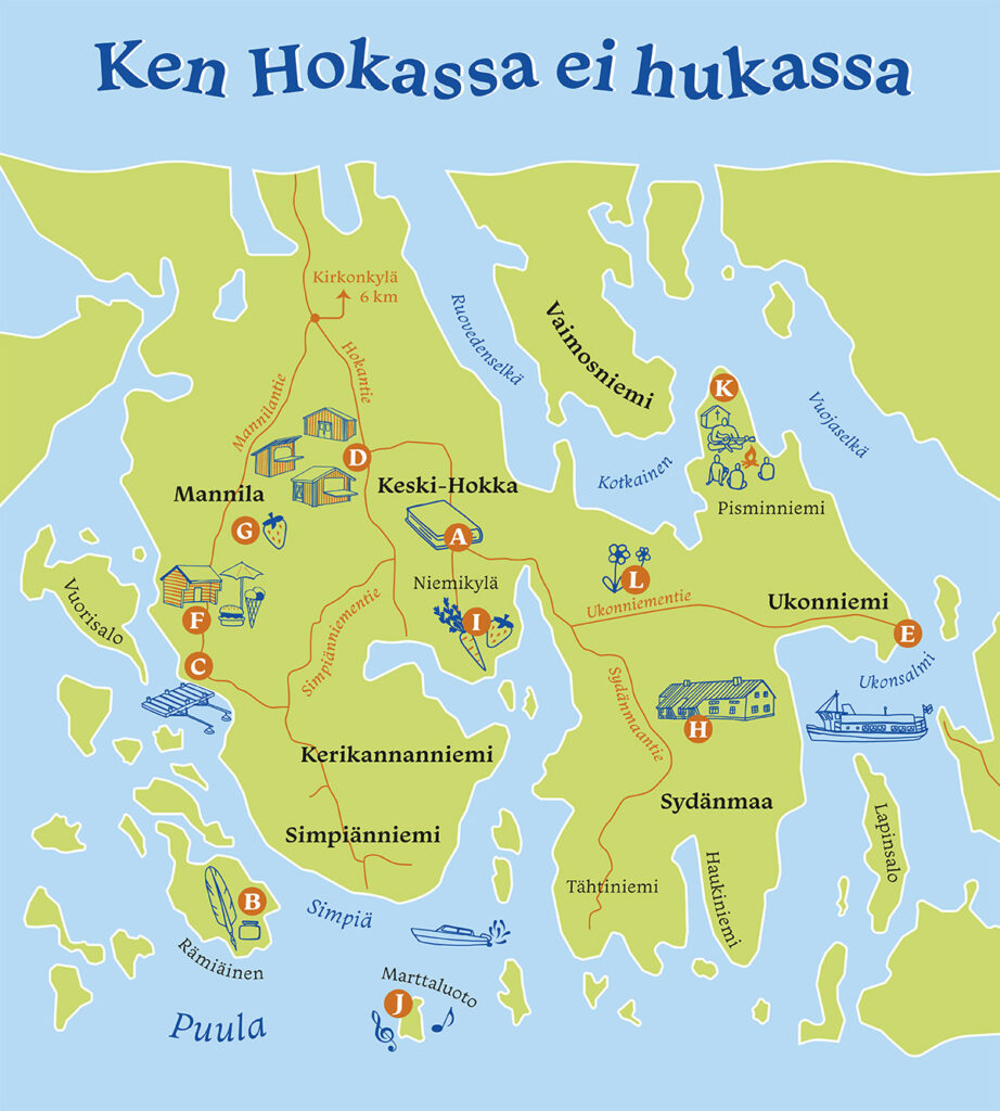 Nähtävää ja koettavaa Hokassa