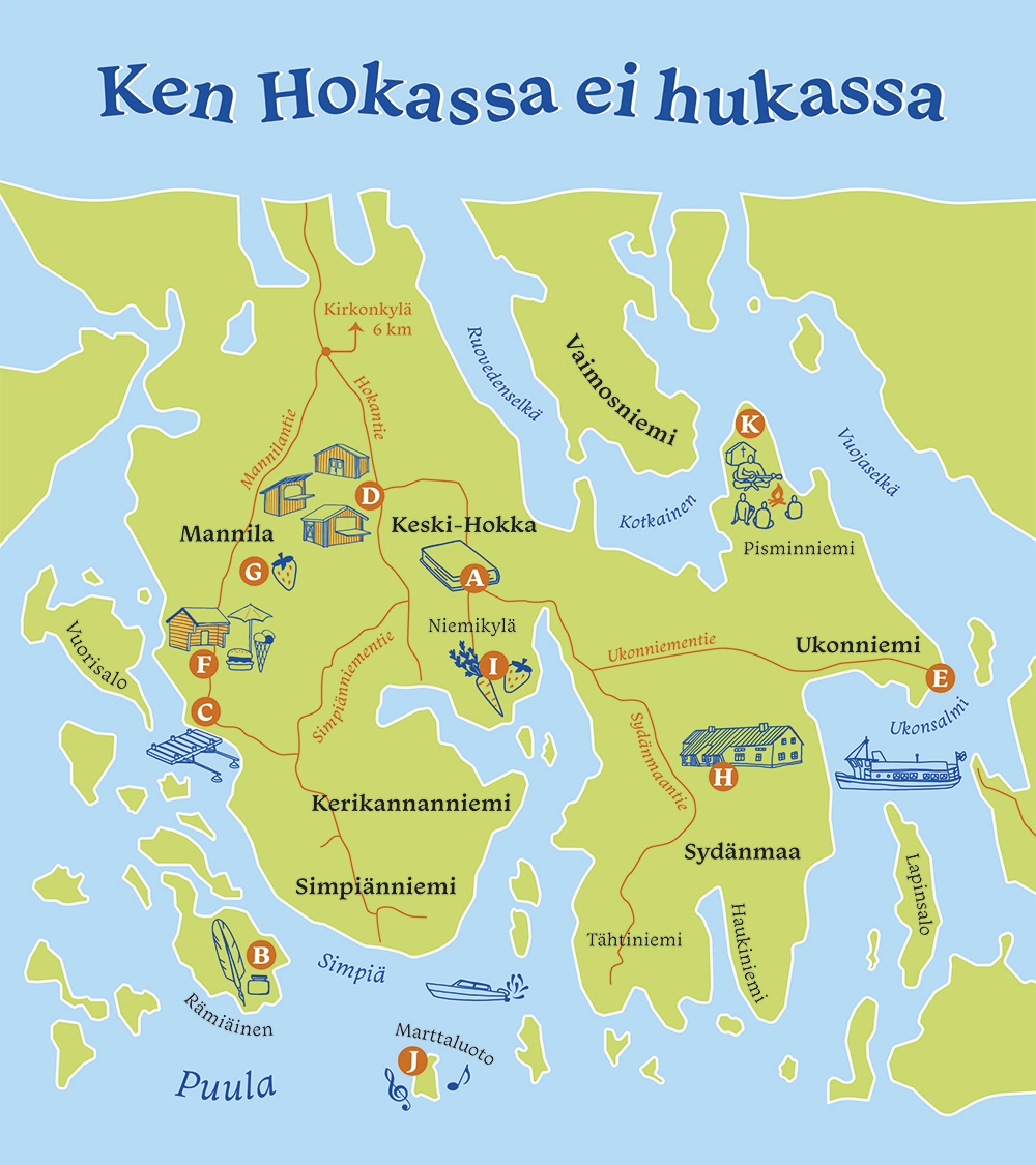 Hokan kartta, Kaisla Kujanpää